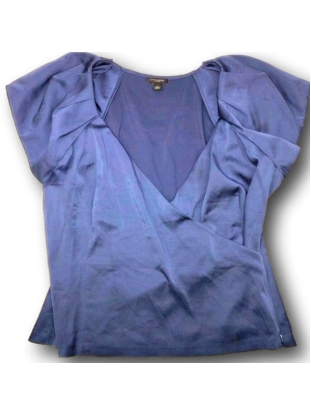 Women's Ann Taylor Navy Blouse Size 12